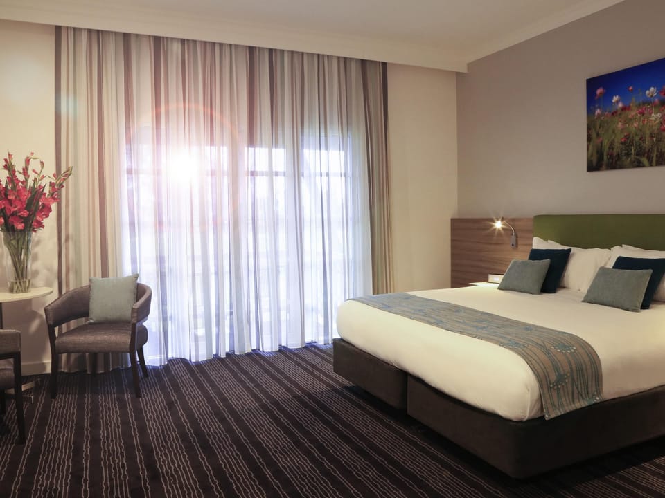 In-room safe, desk, blackout drapes, iron/ironing board