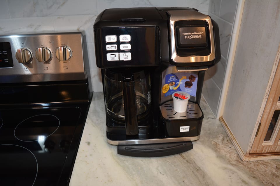 Combo coffee maker