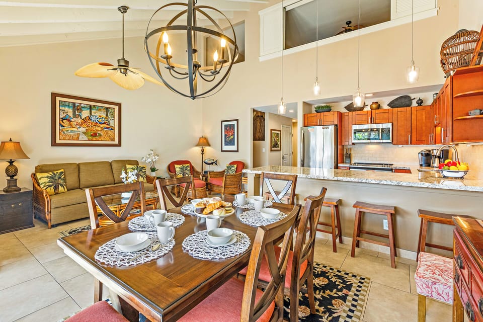 Bright dining area perfect for enjoying home-cooked meals.
