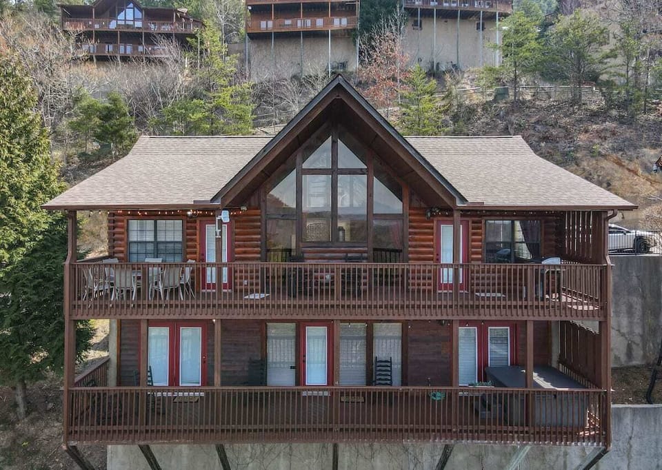 Drone View of the Cabin