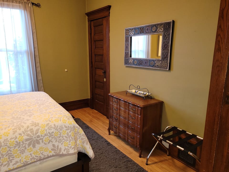 Walk-in closet with plenty of storage space!