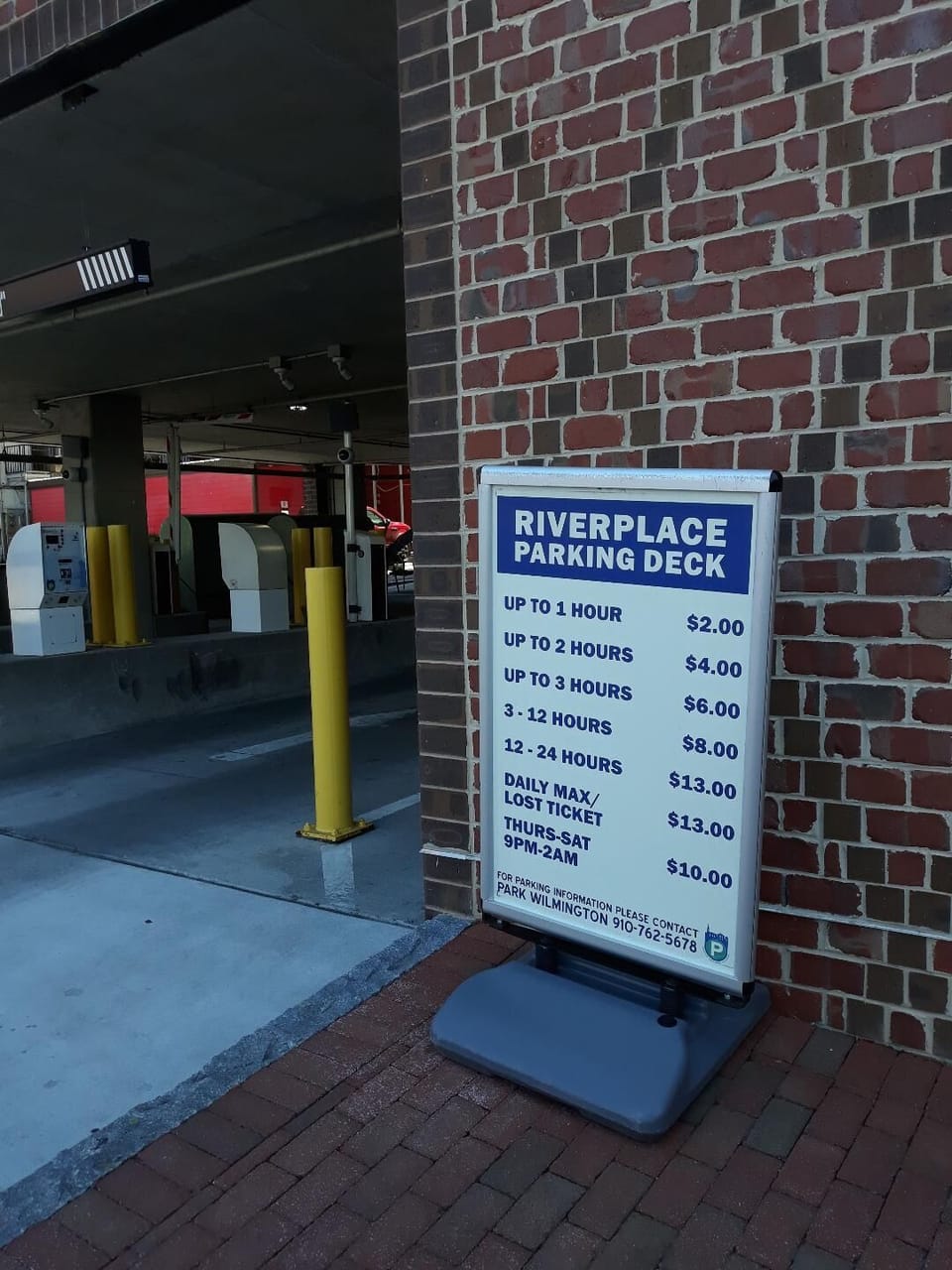 Parking garage most guests use on Grace St, one block north.  Very short walk.
