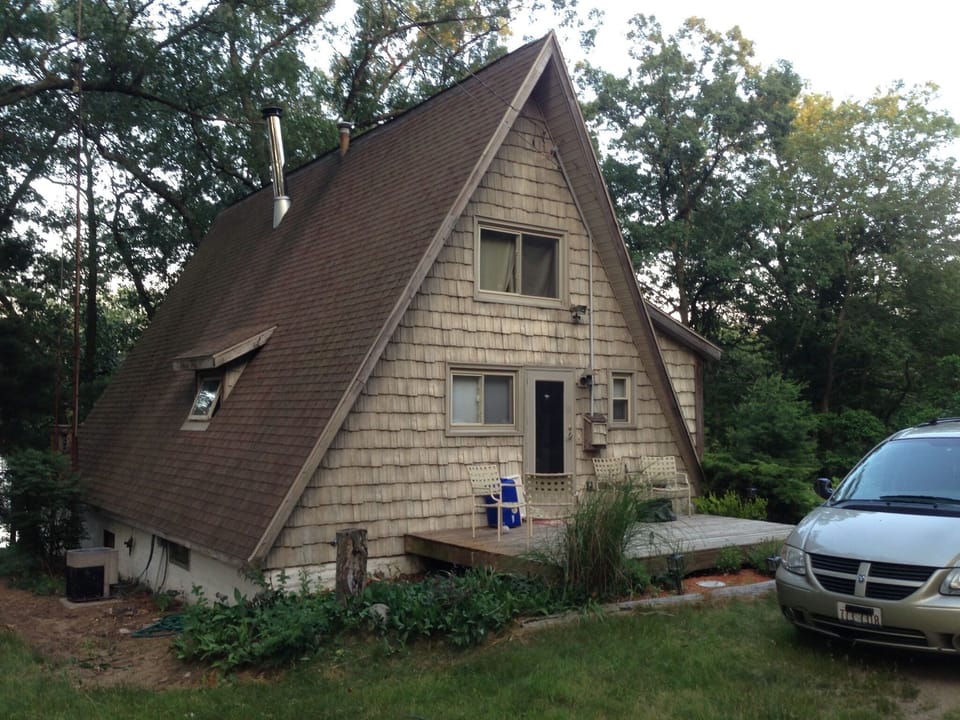 Front door and deck