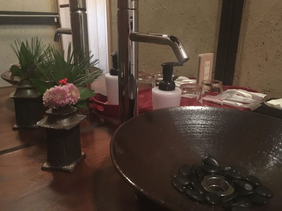Machiya Townhouse (with hinoki bath) | Bathroom sink