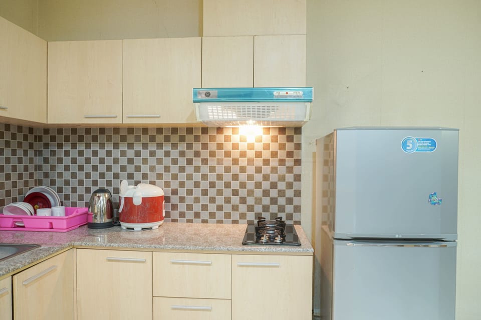 Apartment, Non Smoking, Kitchenette | Private kitchen | Fridge, stovetop, dishwasher, electric kettle