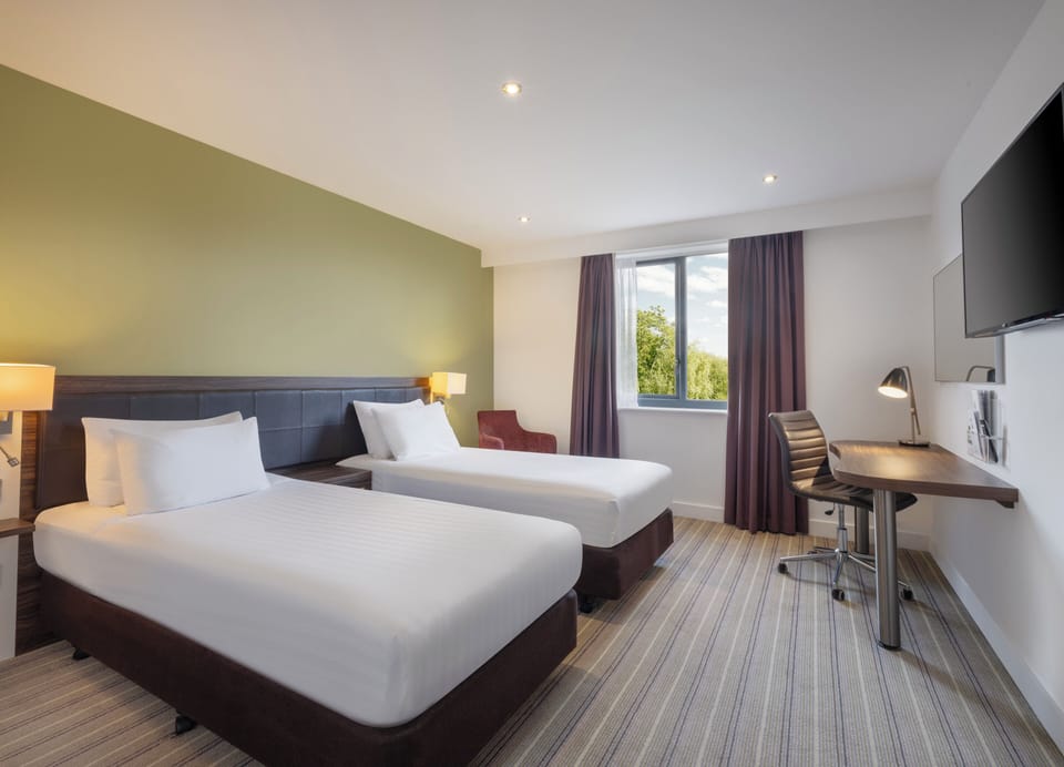 In-room safe, desk, blackout drapes, iron/ironing board
