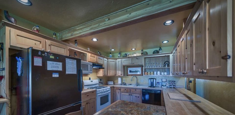Kitchen -One of the two fully stocked Kitchens