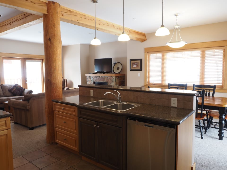 Kitchen to Living Areaq
