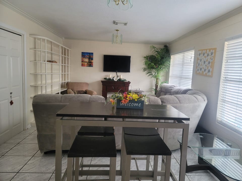 Family room view