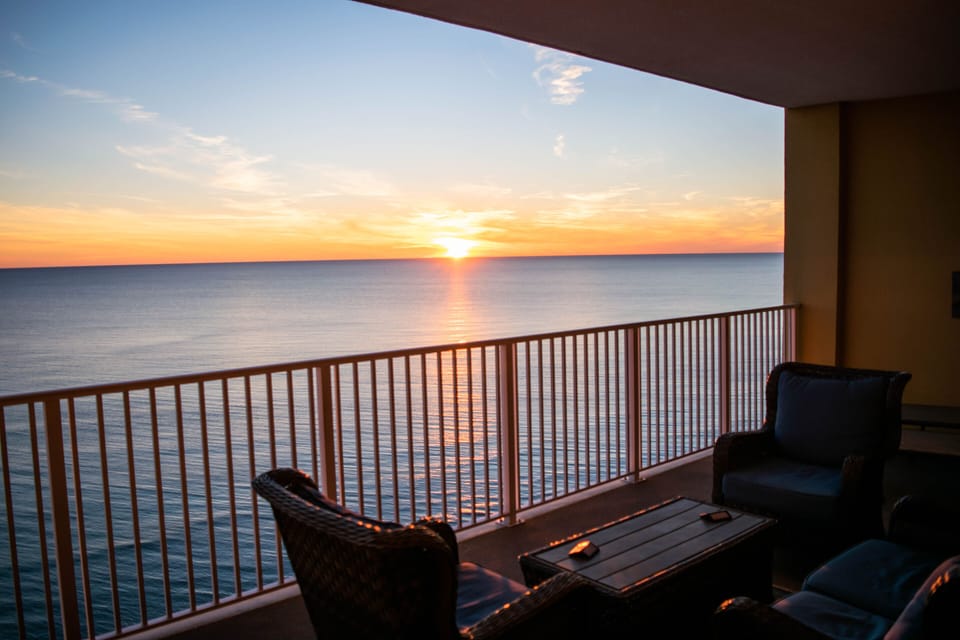 Balcony Sunset