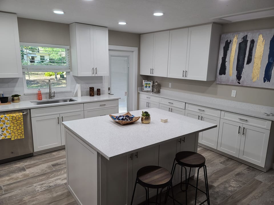 Kitchen from Garage door