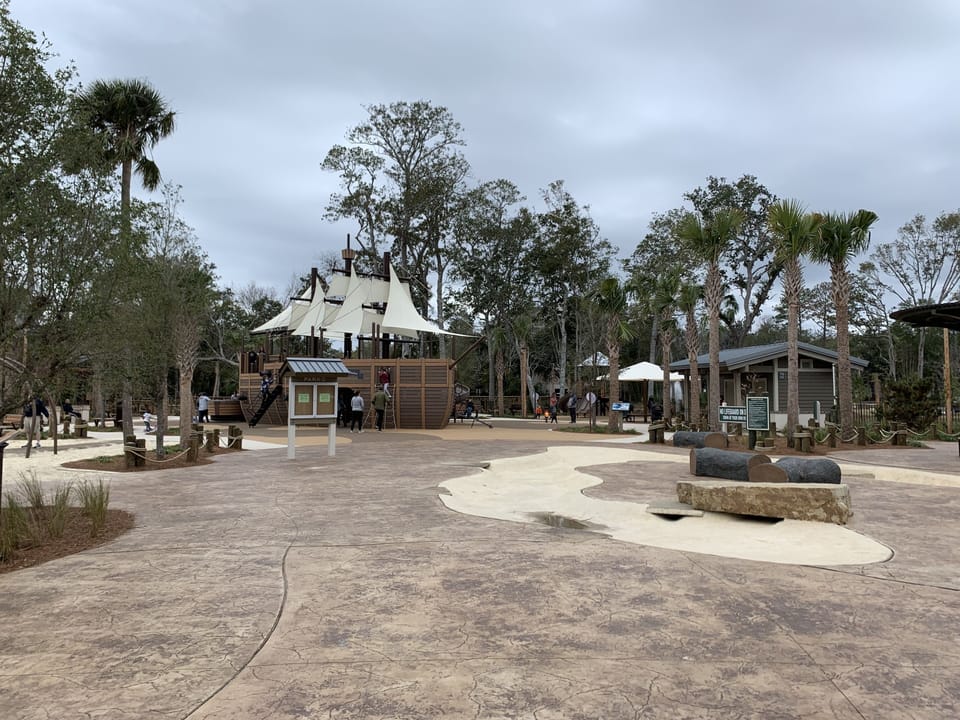 Lowcountry Celebration Park has a great kids playground
