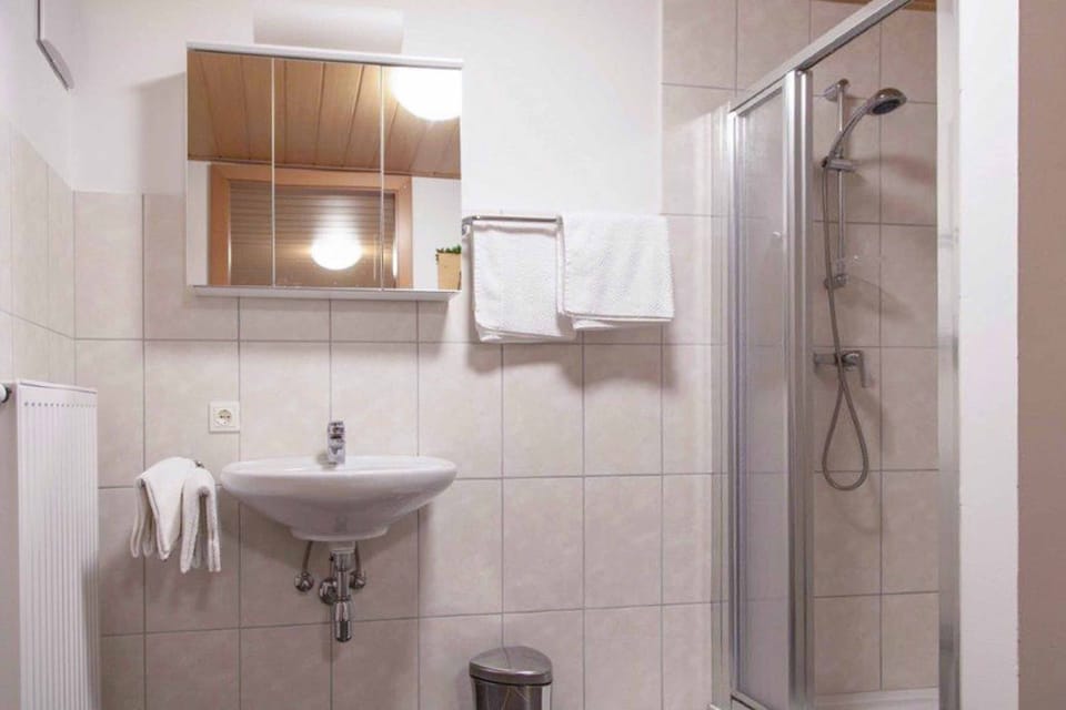 Double Room | Bathroom | Shower, towels