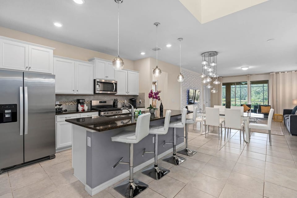 Kitchen/Dining/Living