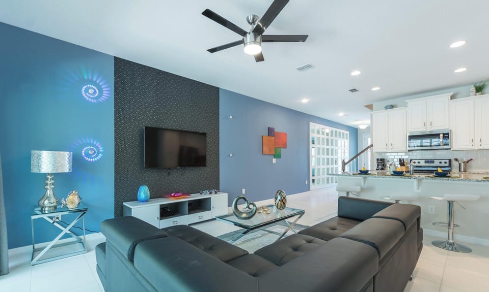 This townhome has a total of 5 bedrooms.