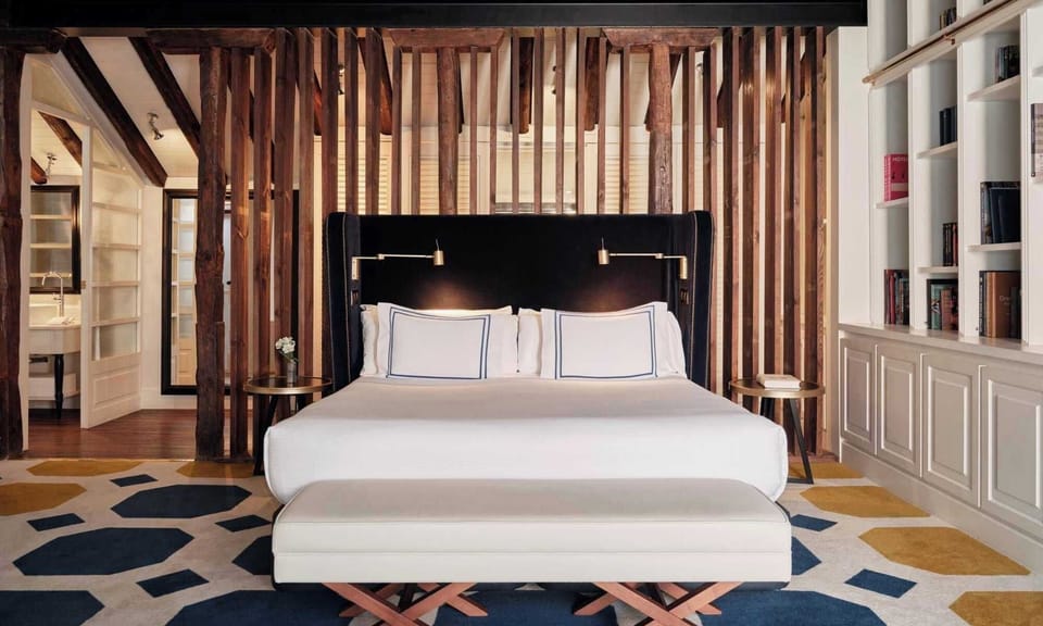 Down comforters, minibar, in-room safe, desk