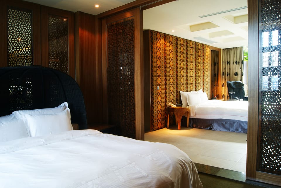 Down comforters, pillowtop beds, minibar, individually decorated