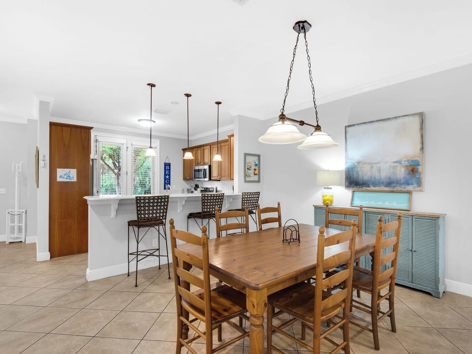 Kitchen and Dining Area