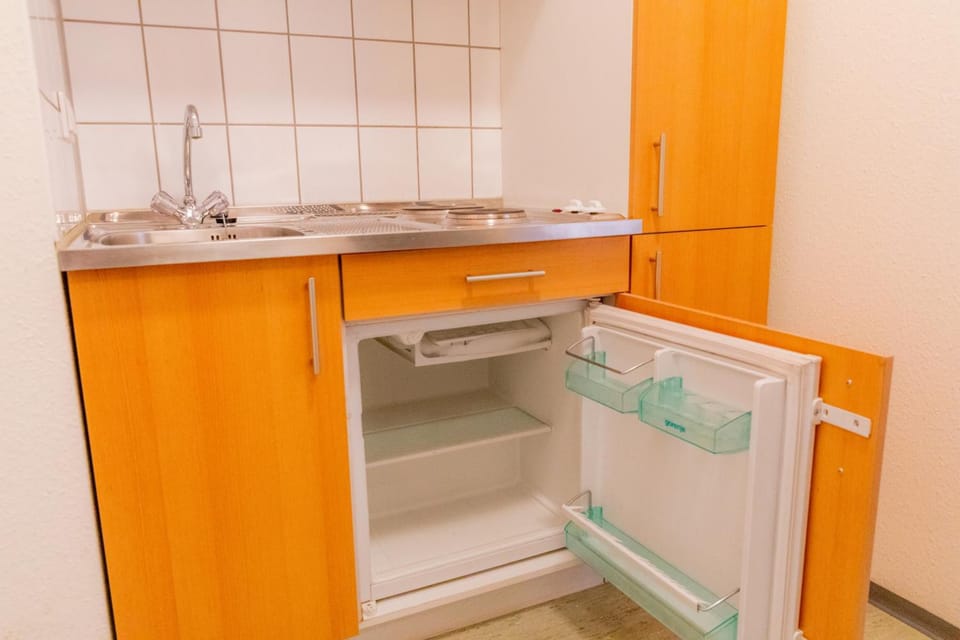Fridge, microwave, eco-friendly cleaning products, paper towels