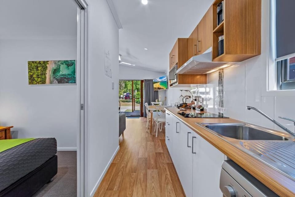 Superior 2 Bedroom Villa | Private kitchen | Shared fridge, microwave, stovetop, electric kettle