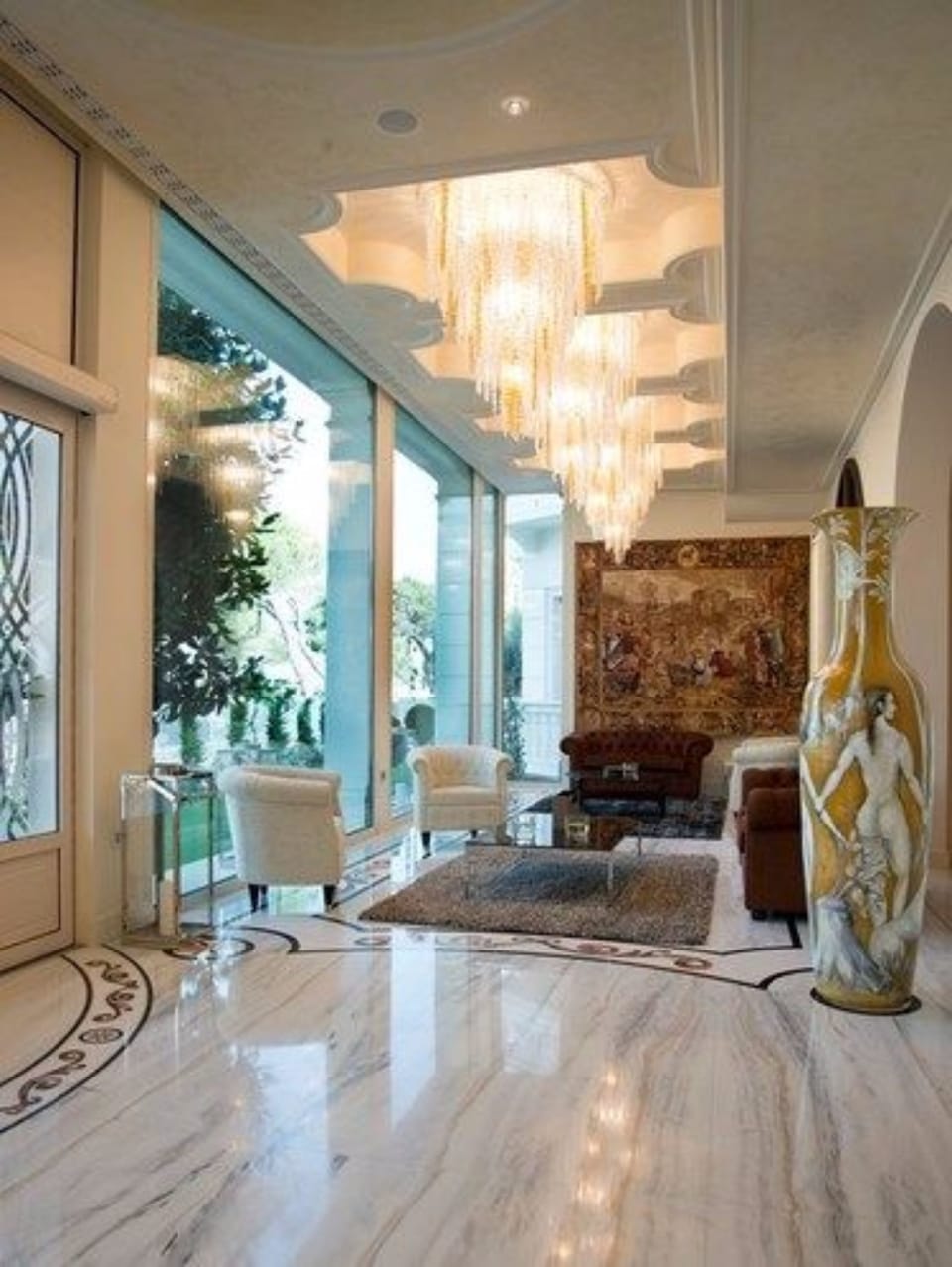Lobby sitting area