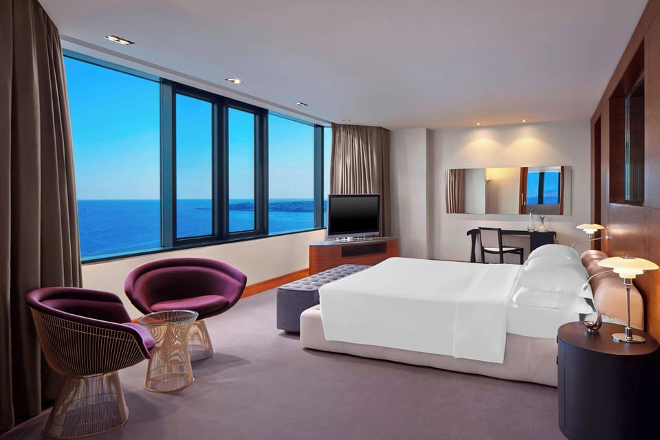 Presidential Suite, 1 Bedroom | Premium bedding, minibar, in-room safe, desk