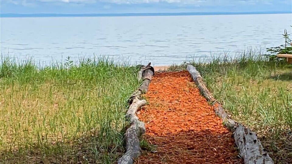 Path to Lake Superior
