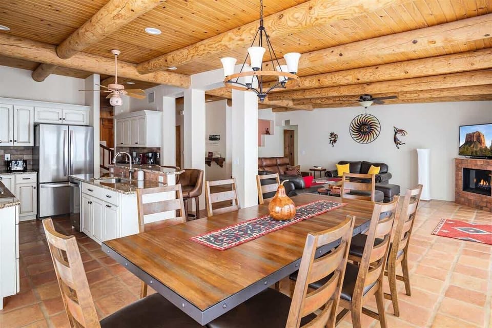 Great space for enjoying a home cooked meal