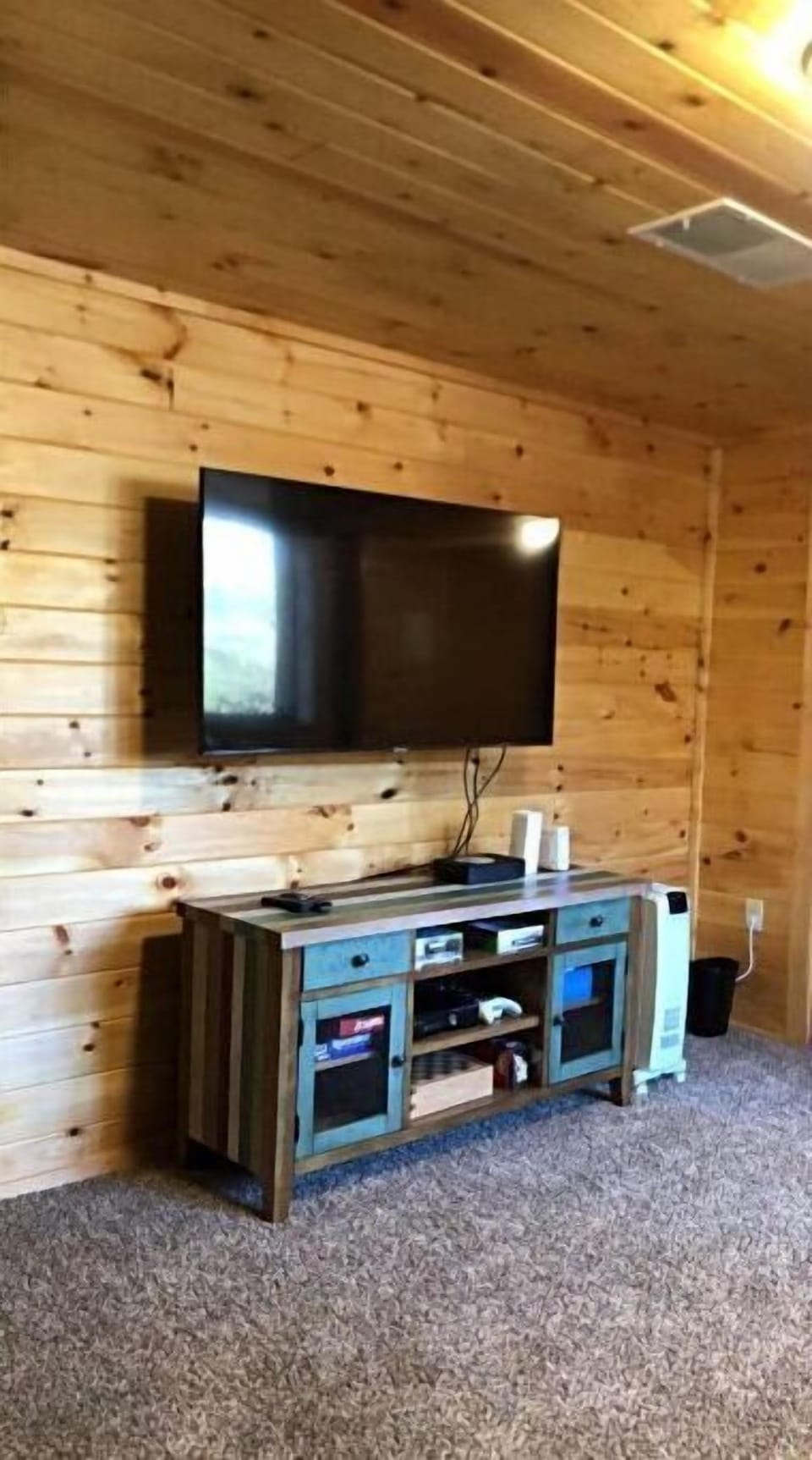 Challenge the family to a round of foosball or play video games!