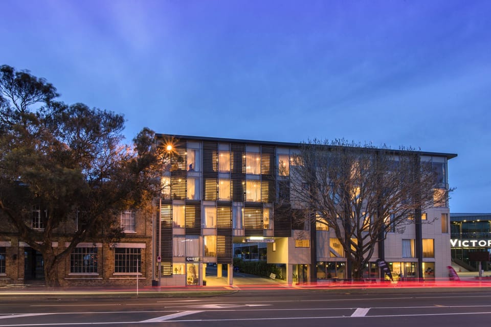 Front of property - evening/night