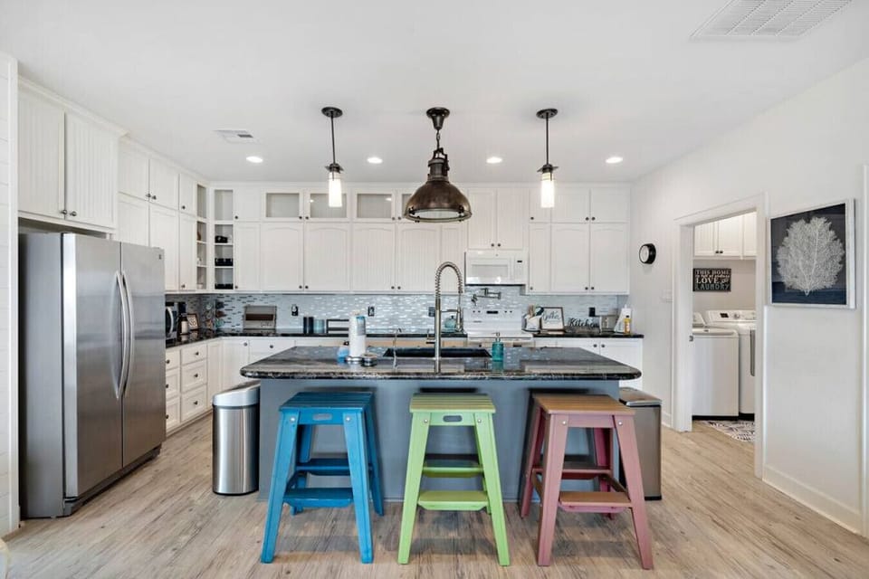 Whip up delicious meals in this charming kitchen