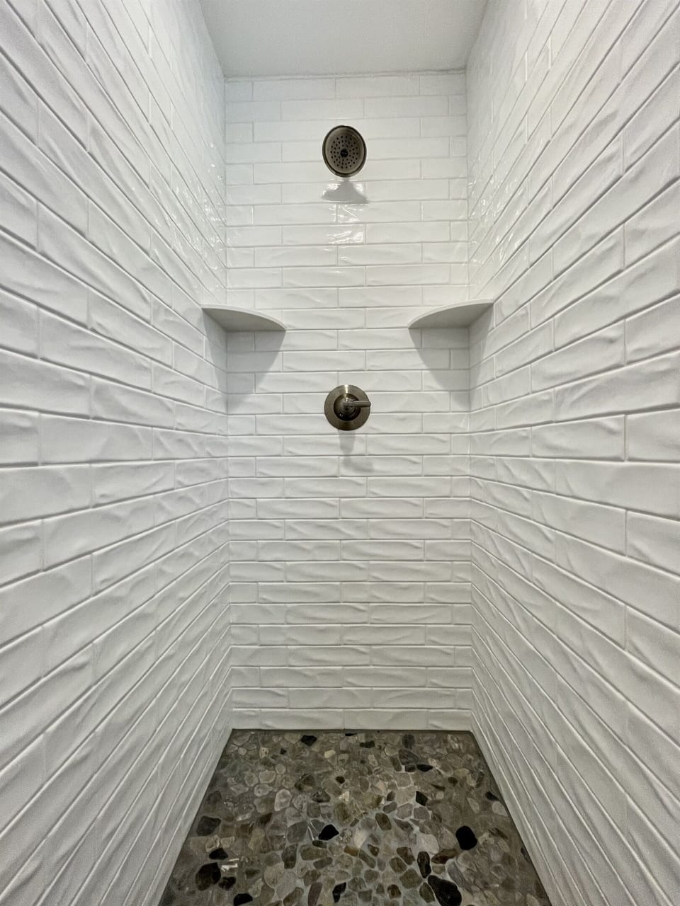 Primary bedroom shower  - Hosted by CalaTortugaOnLakeGaston