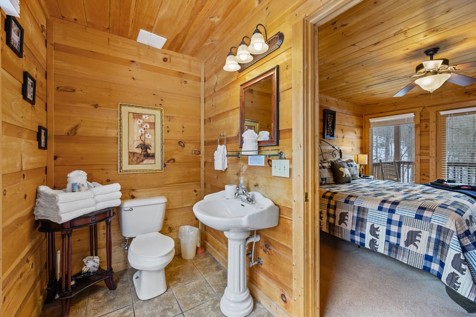 Each bedroom comes with a lovely ensuite bathroom
