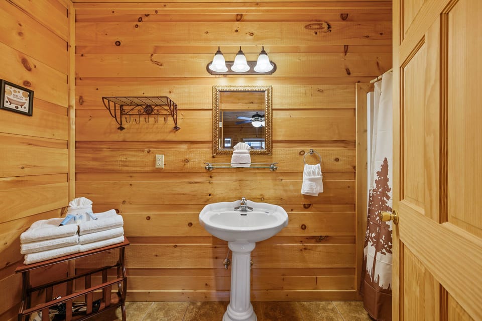 Towels and essential toiletries are provided for you
