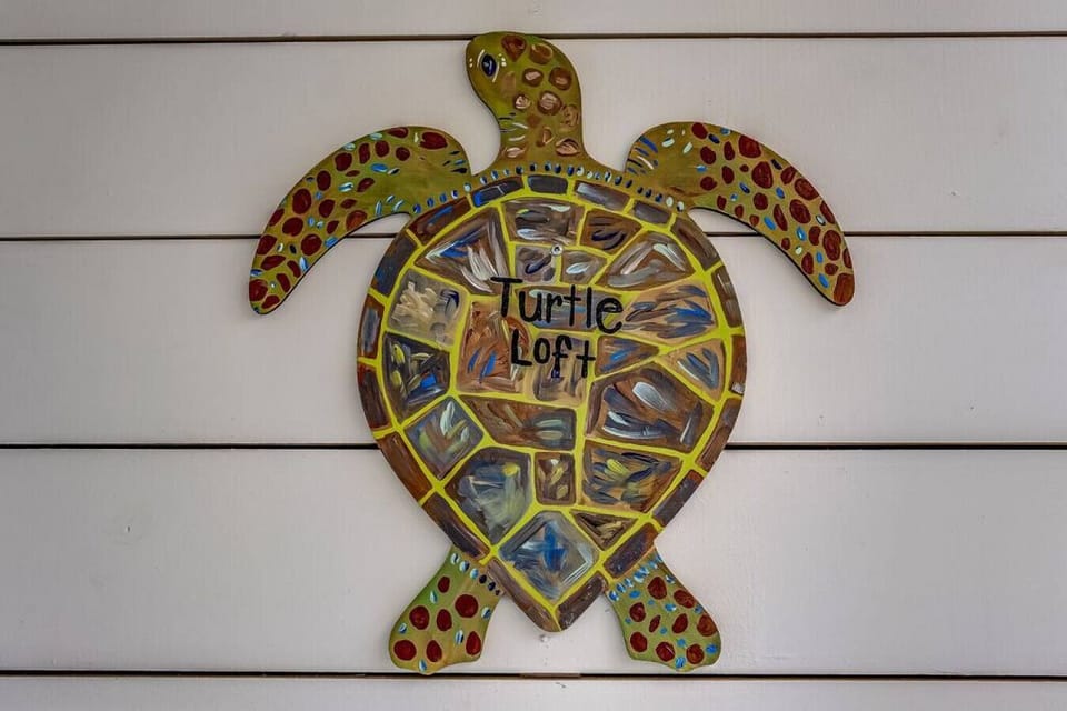 Turtle loft sign