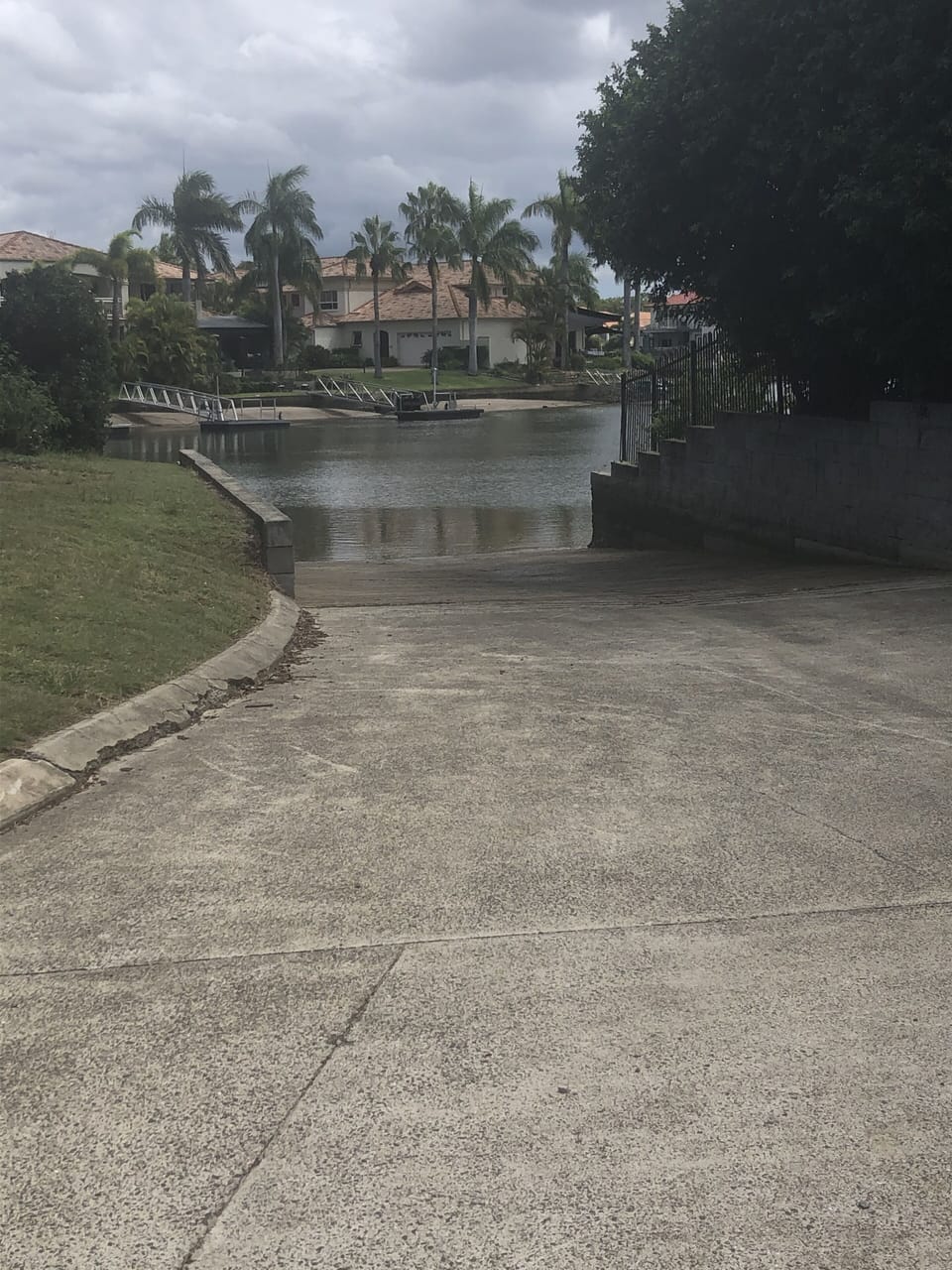 onsite boat ramp for launching your jet ski or boat. 