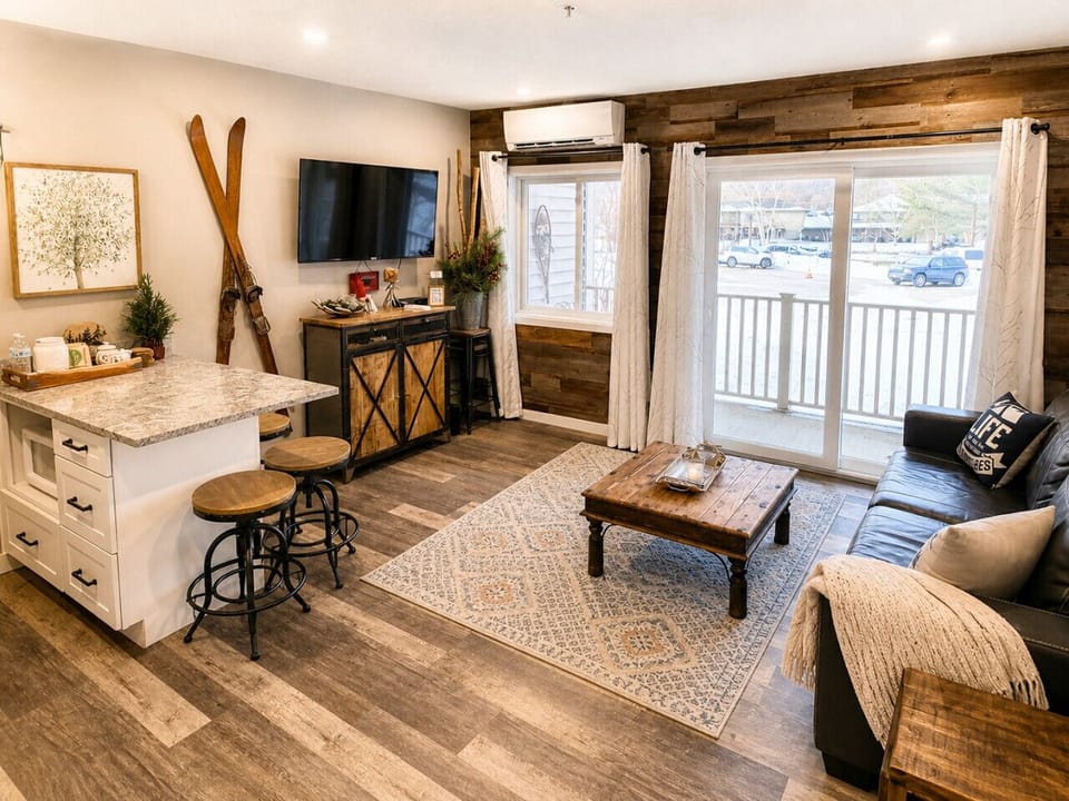 Enjoy our Modern Ski Lodge Decor!