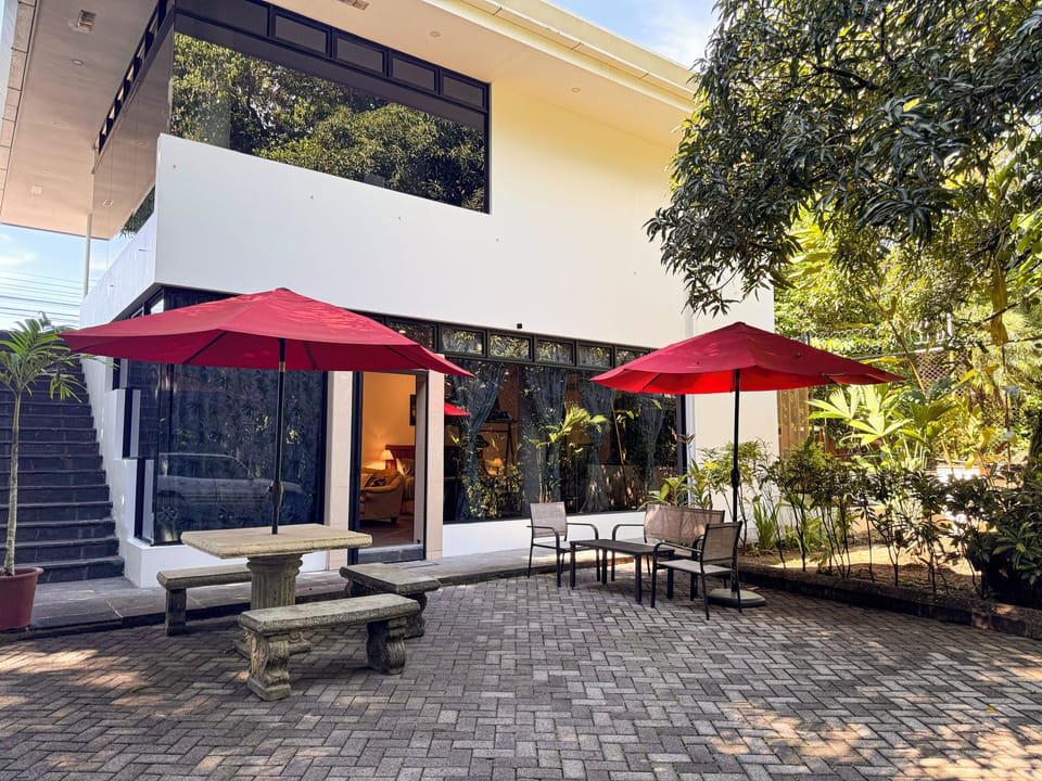 OUTDOOR AREA AND PARKING