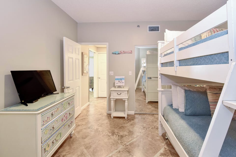 Sterling Sands 101- Guest Bedroom with TV