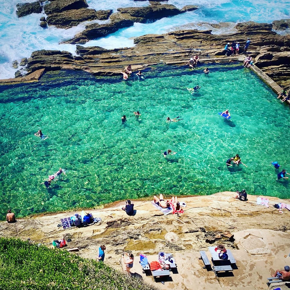 Bermagui’s famous Blue Pool