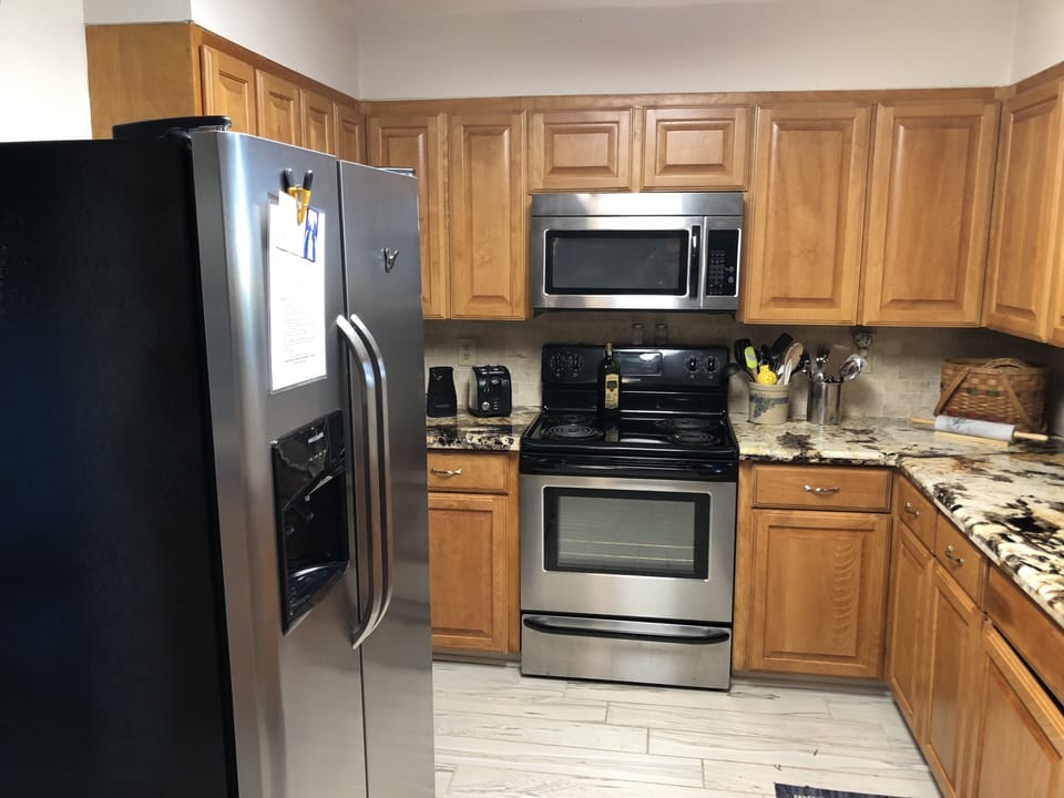 All new appliances and granite counter top