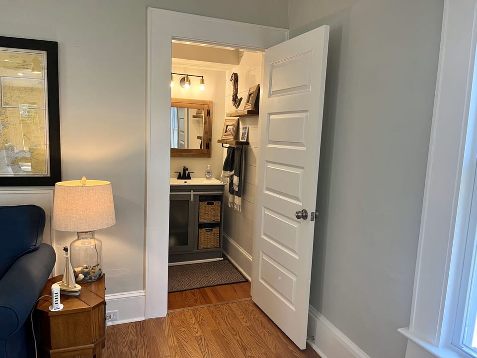 First floor hal bath.