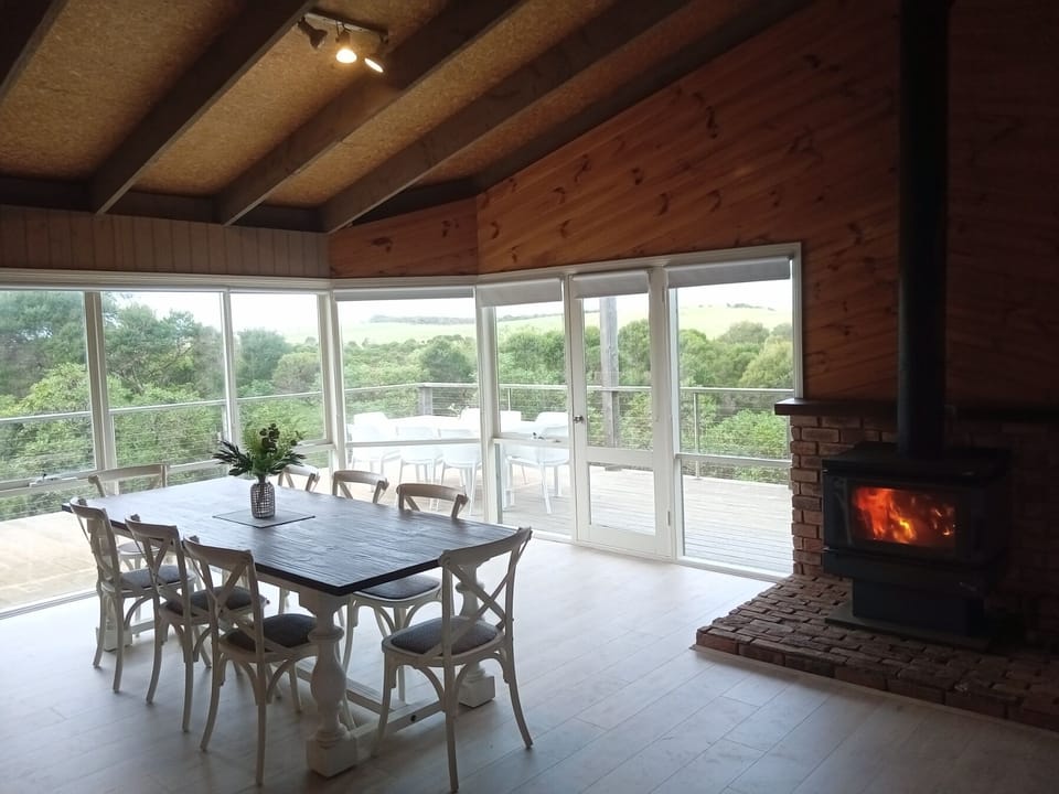 Upstairs dining area
