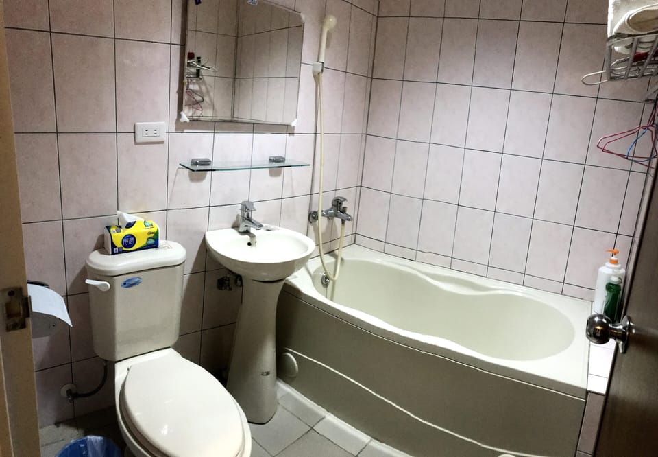 Triple Room | Bathroom | Rainfall showerhead, hair dryer, soap, shampoo