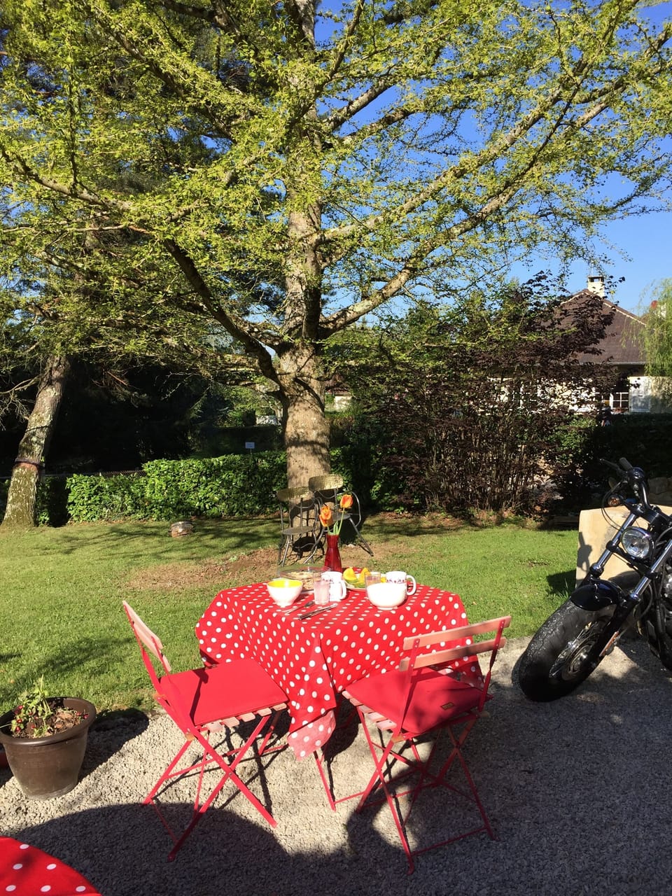 Outdoor dining