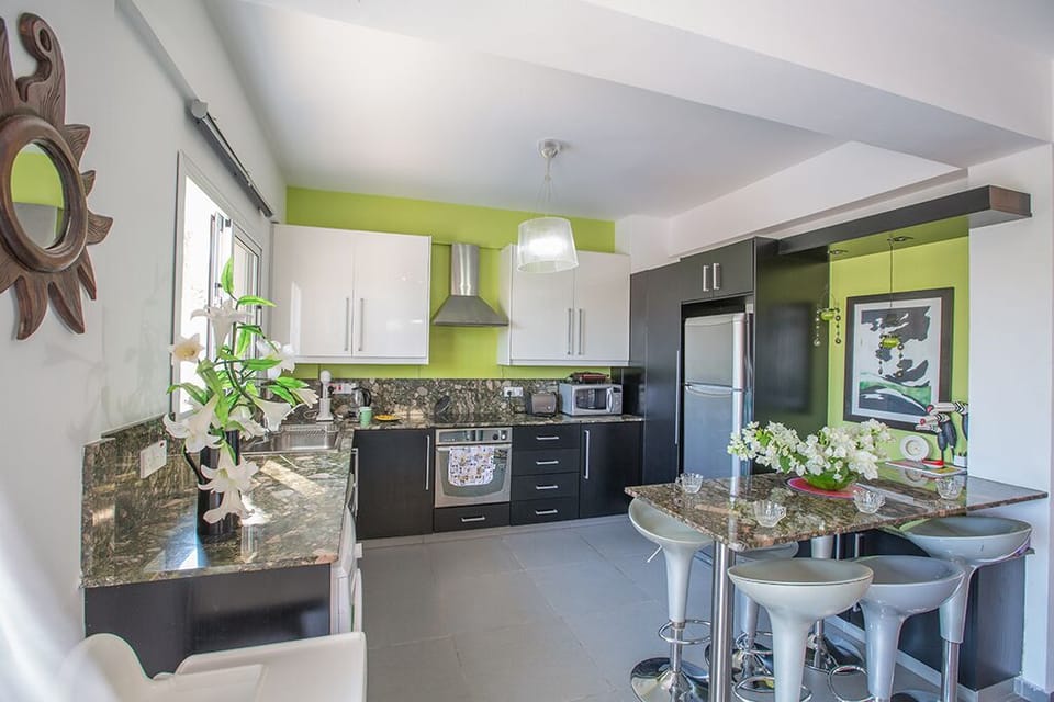 Kitchen fully equipped with all appliances
