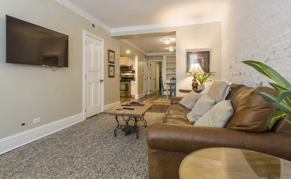 Lower living area