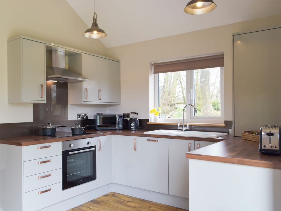 Kitchen | Cadno - Glanyrafon Lodges, Cwrt Newydd, near Llandysul