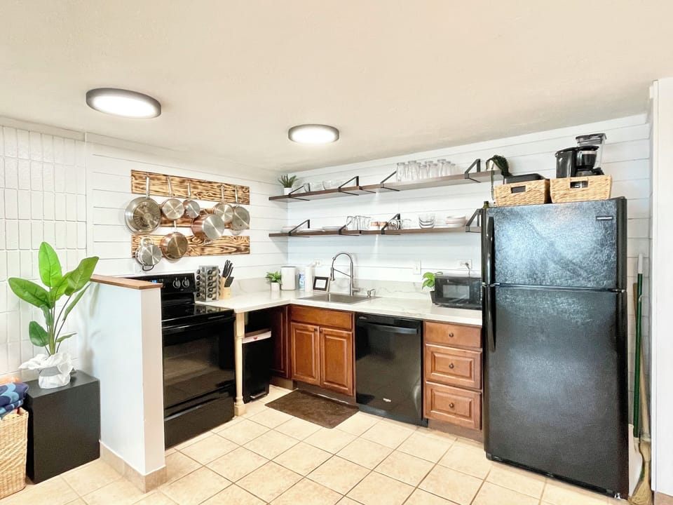 Newly renovated this year open concept kitchen!