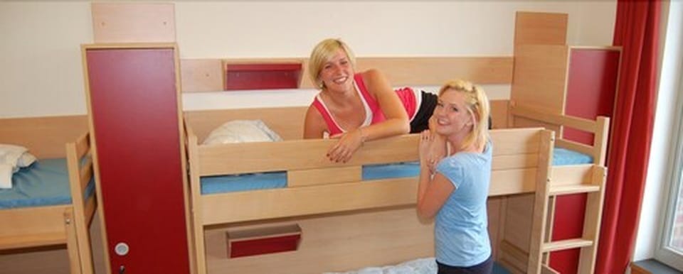 One Bed in Six Bed Female Dormitory Room | In-room safe, bed sheets, wheelchair access